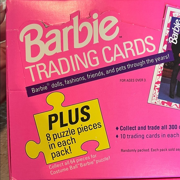 Mattel Barbie Trading Cards Sets & 20 Packs “Ten Cards” Plus Puzzle Pieces. - Picture 5 of 13
